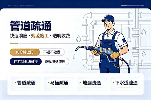 福鼎管道疏通
